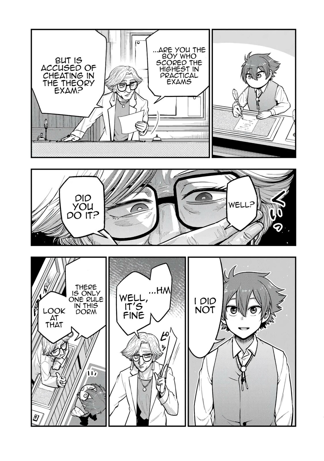 Ken to Mahou to Gakureki Shakai Chapter 9 page 7 - 
