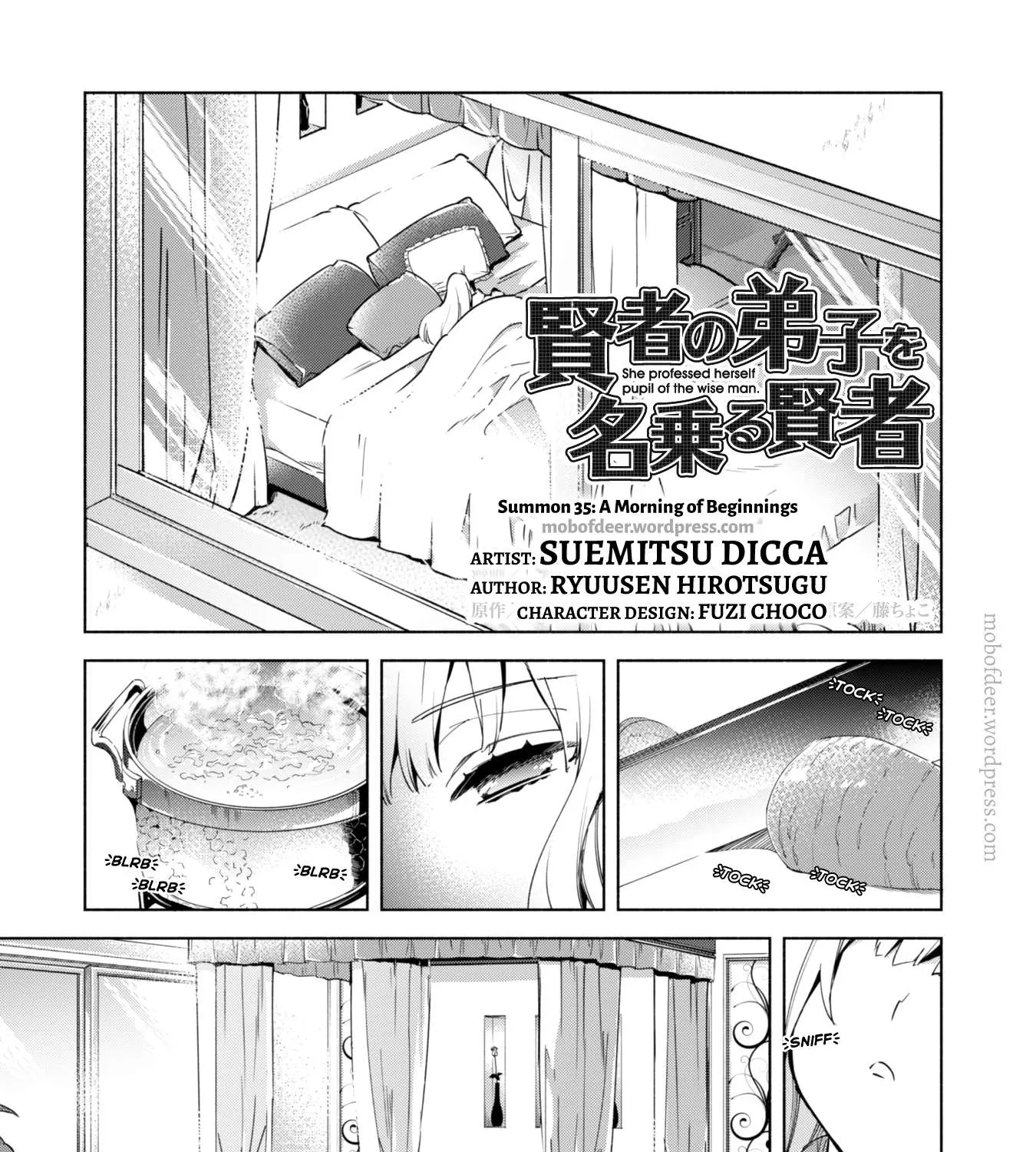 Kenja no Deshi wo Nanoru Kenja Chapter 35 page 3 - 