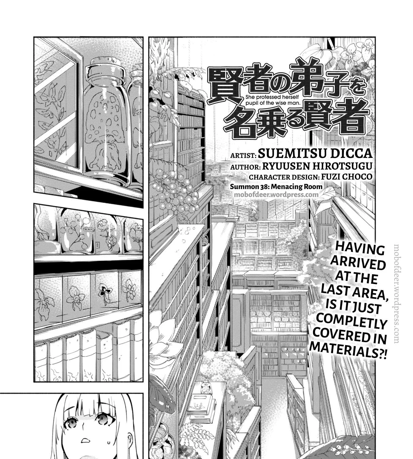 Kenja no Deshi wo Nanoru Kenja Chapter 38 page 3 - 