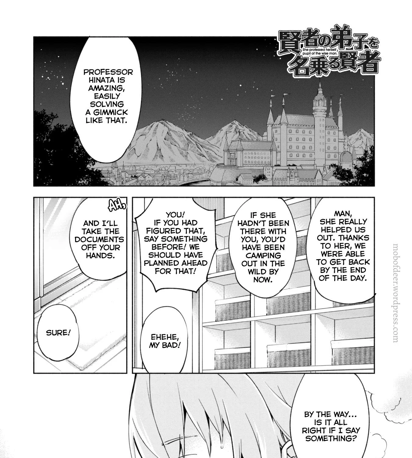 Kenja no Deshi wo Nanoru Kenja Chapter 39 page 3 - 