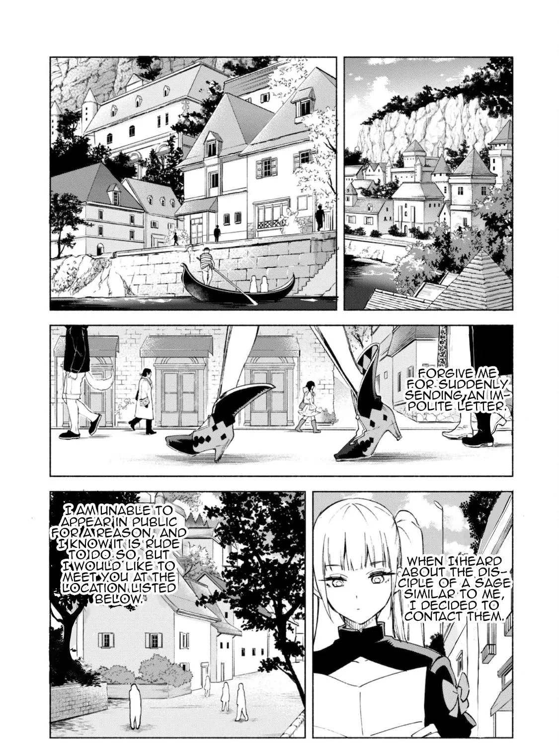 Kenja no Deshi wo Nanoru Kenja Chapter 54 page 22 - 