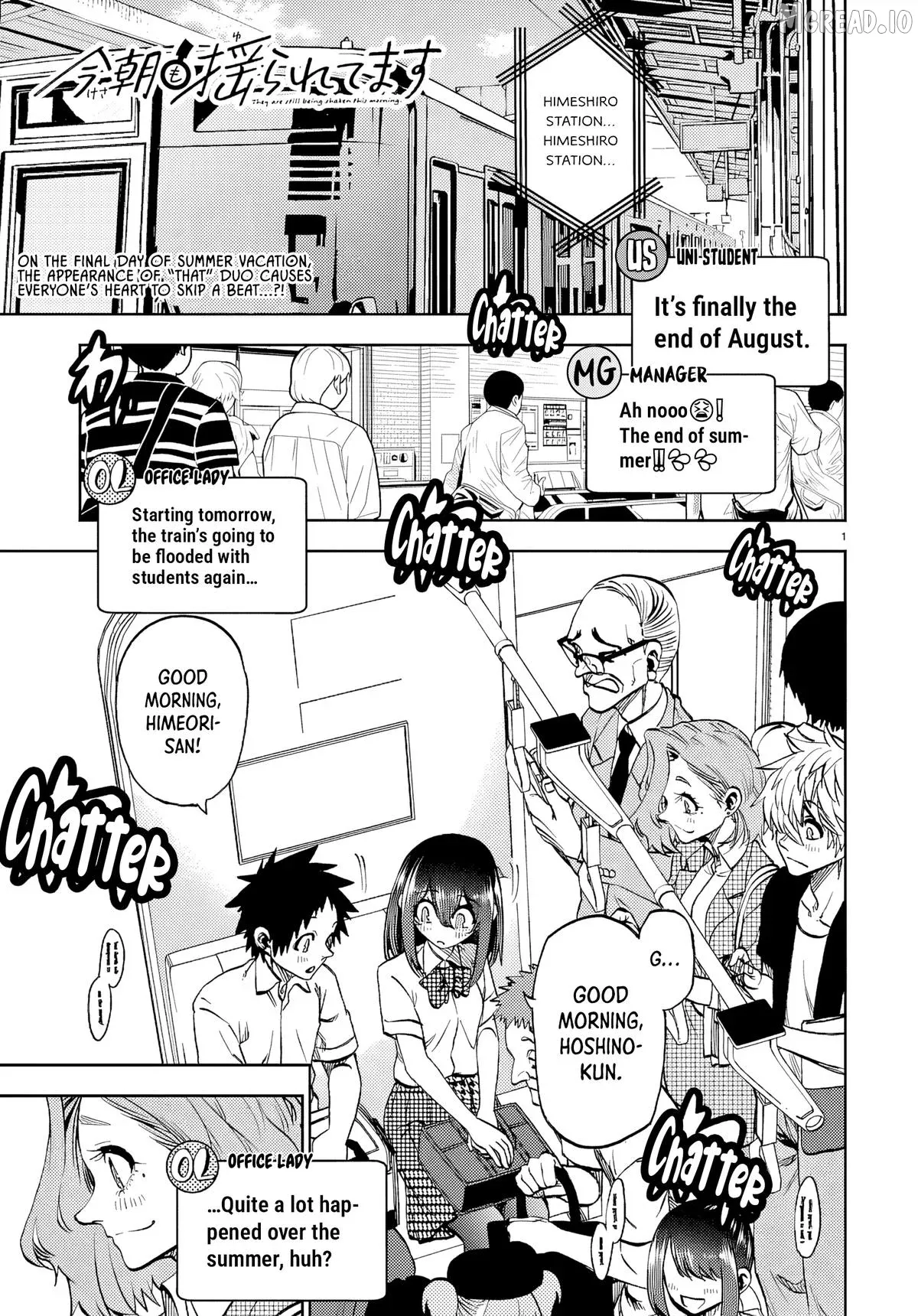 Kessa mo Yuraretemasu Chapter 45 page 1 - 