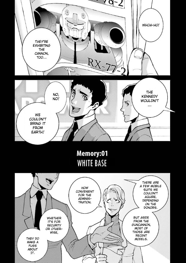 Kidou Senshi Gundam: Day After Tomorrow - Kai Shiden no Memory yori Chapter 1 page 1 - 