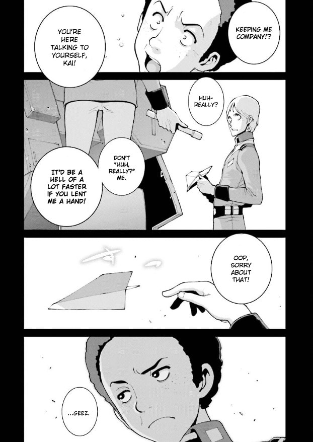 Kidou Senshi Gundam: Day After Tomorrow - Kai Shiden no Memory yori Chapter 1 page 15 - 