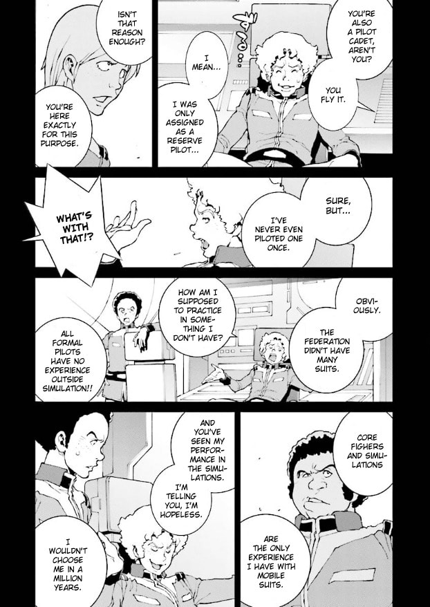 Kidou Senshi Gundam: Day After Tomorrow - Kai Shiden no Memory yori Chapter 2 page 13 - 
