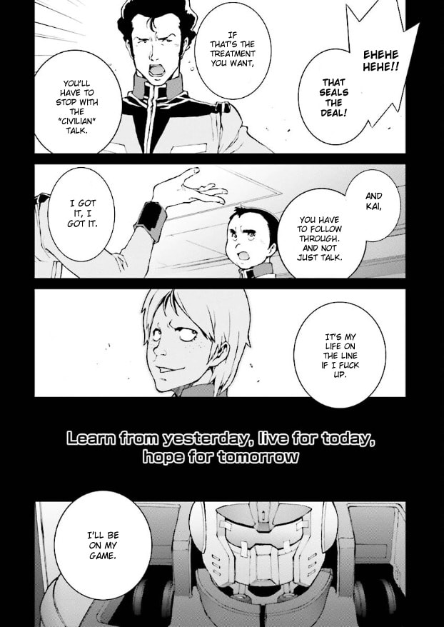 Kidou Senshi Gundam: Day After Tomorrow - Kai Shiden no Memory yori Chapter 2 page 16 - 