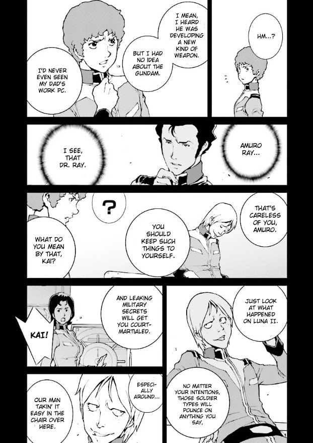 Kidou Senshi Gundam: Day After Tomorrow - Kai Shiden no Memory yori Chapter 2 page 3 - 