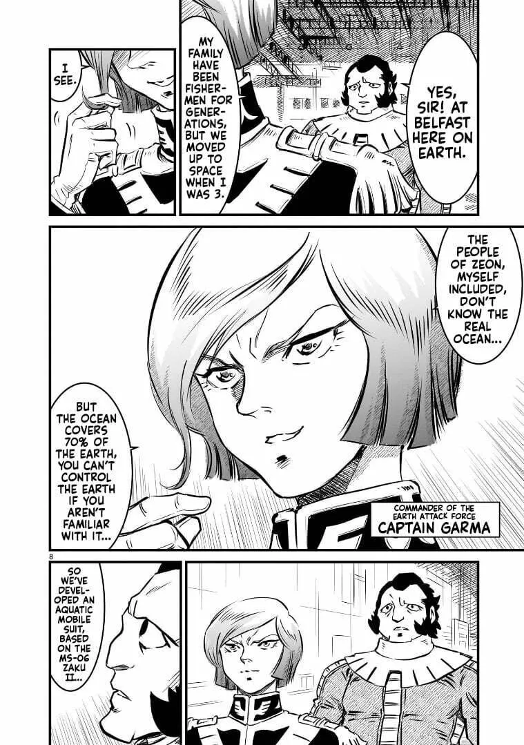 Kidou Senshi Gundam: Flanagan Boon Senki Chapter 1 page 8 - 