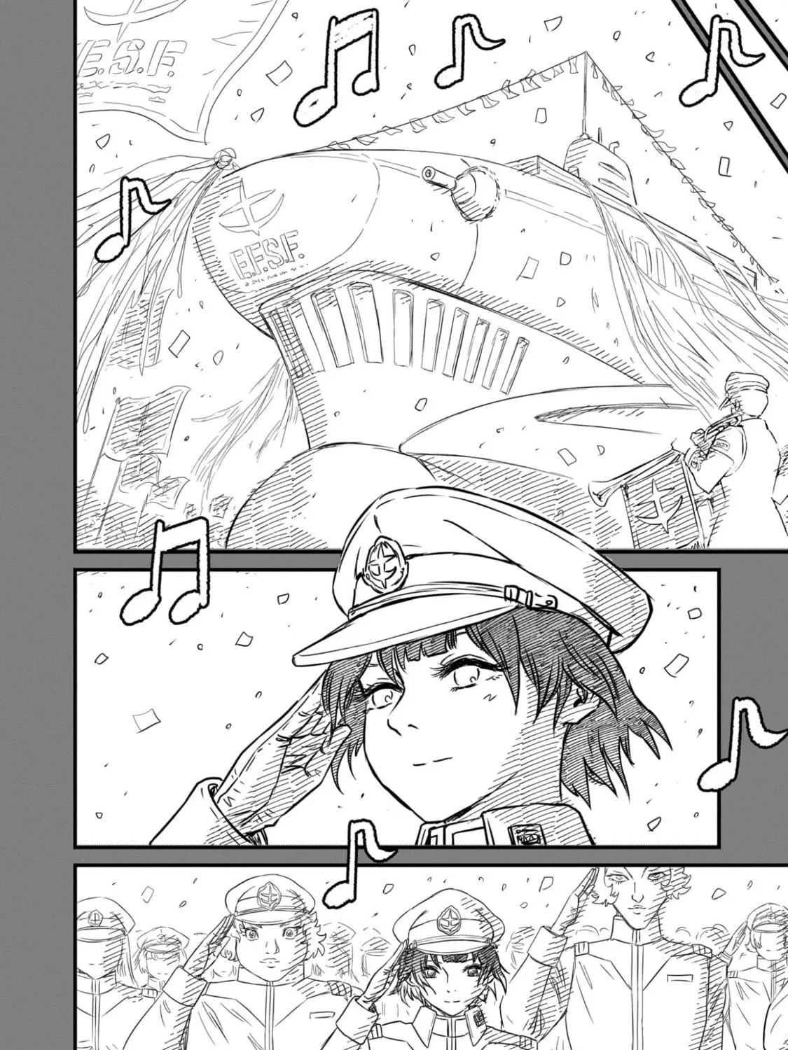 Kidou Senshi Gundam: Flanagan Boon Senki Chapter 16 page 49 - 