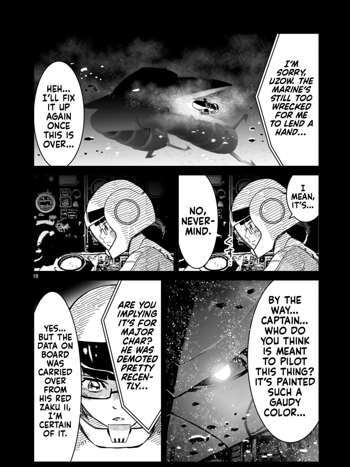 Kidou Senshi Gundam: Flanagan Boon Senki Chapter 17 page 35 - 