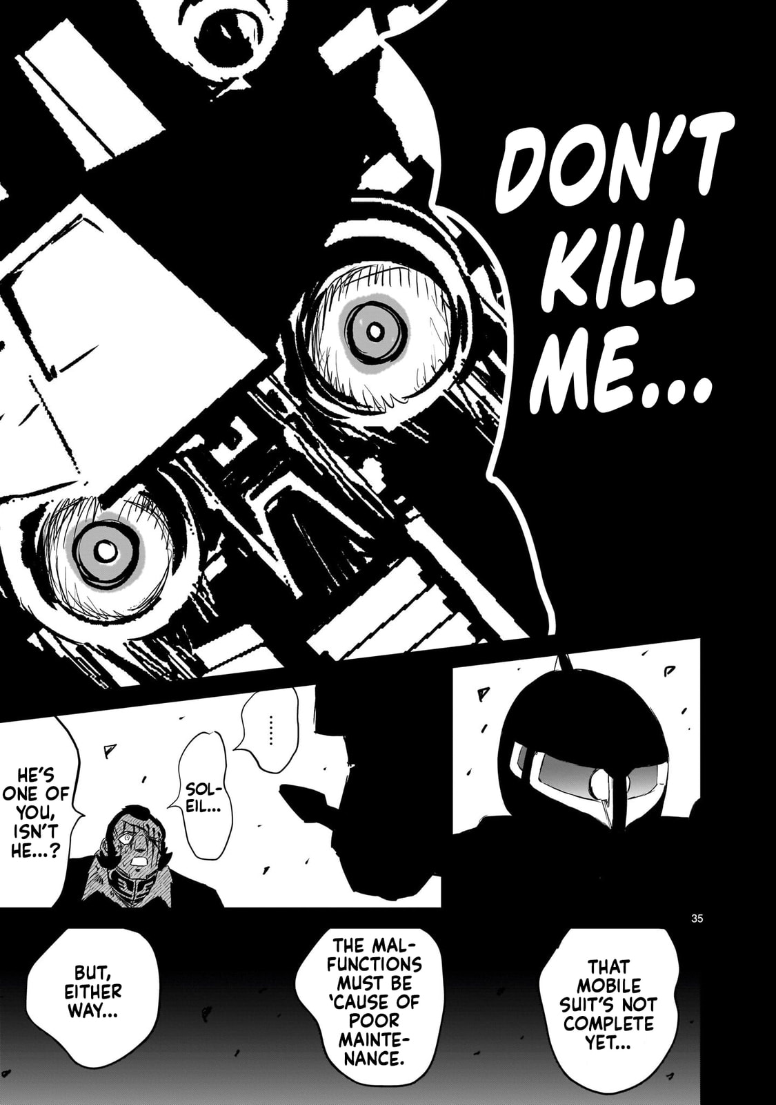 Kidou Senshi Gundam: Flanagan Boon Senki Chapter 33 page 35 - 