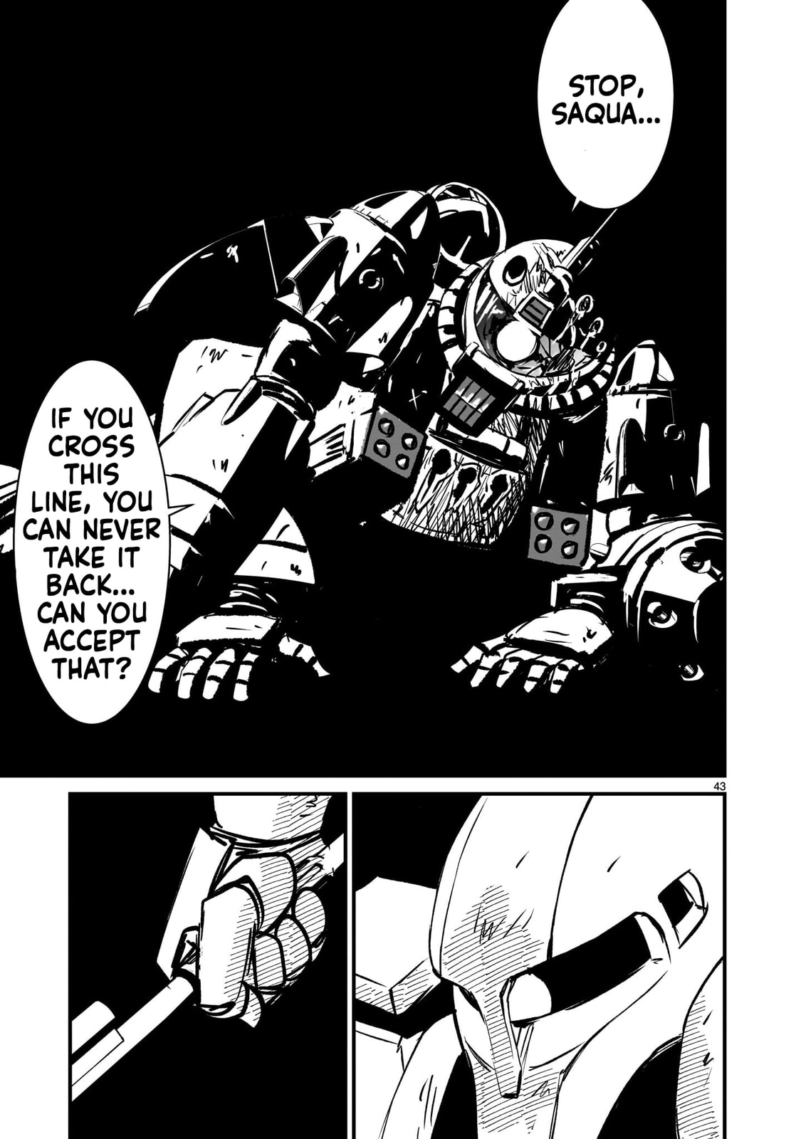 Kidou Senshi Gundam: Flanagan Boon Senki Chapter 33 page 43 - 