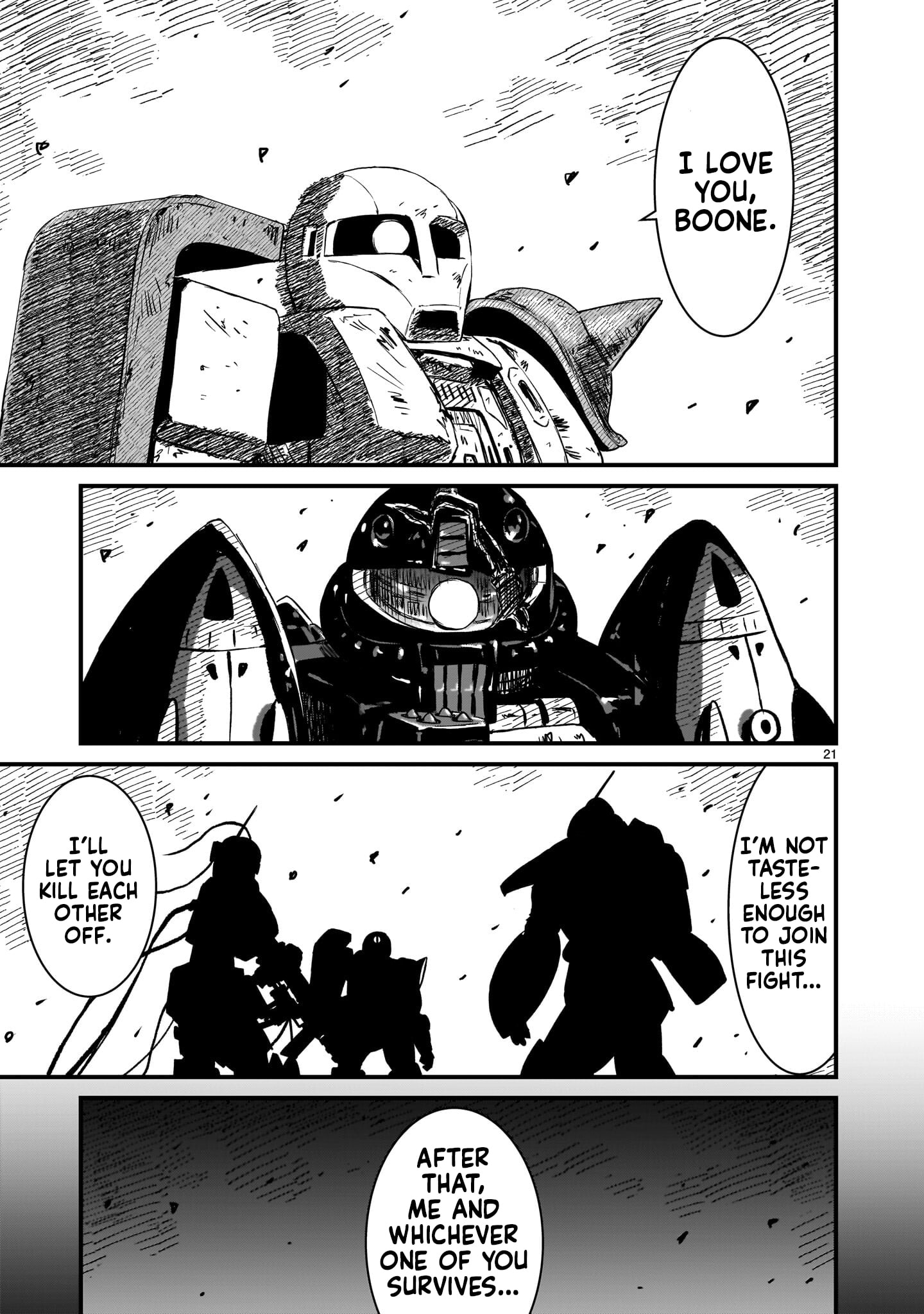 Kidou Senshi Gundam: Flanagan Boon Senki Chapter 35 page 21 - 