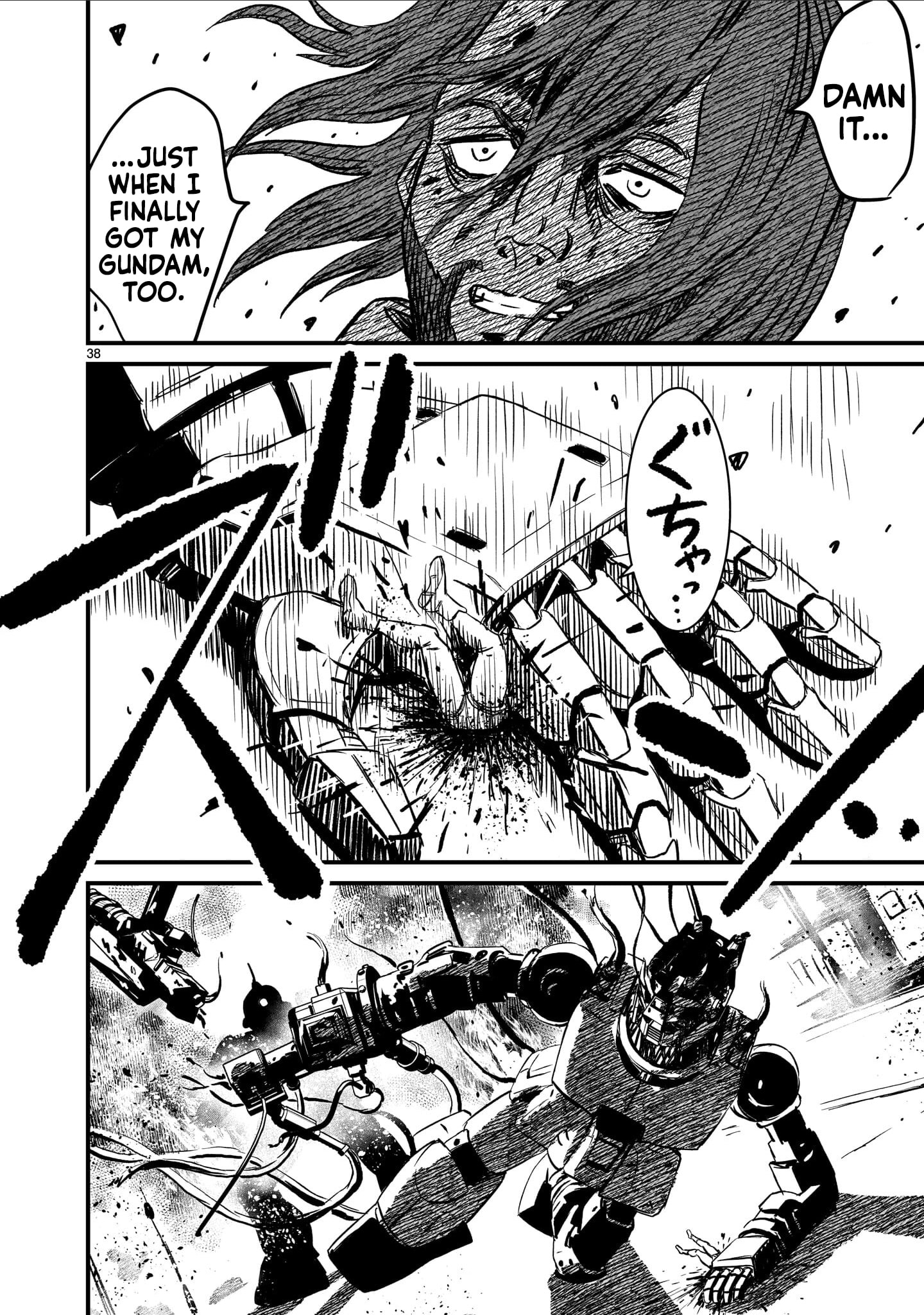 Kidou Senshi Gundam: Flanagan Boon Senki Chapter 35 page 38 - 