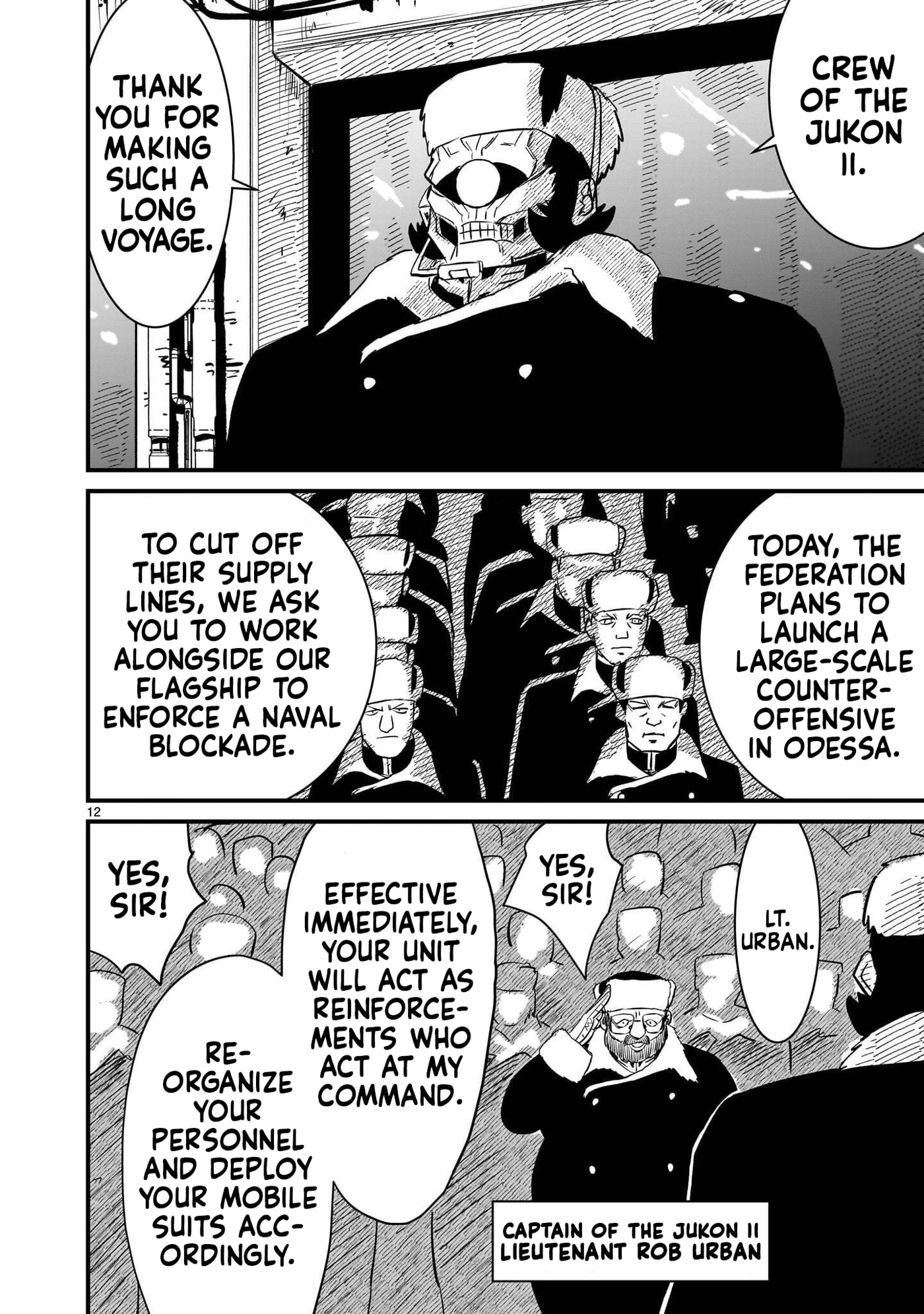 Kidou Senshi Gundam: Flanagan Boon Senki Chapter 37 page 12 - 