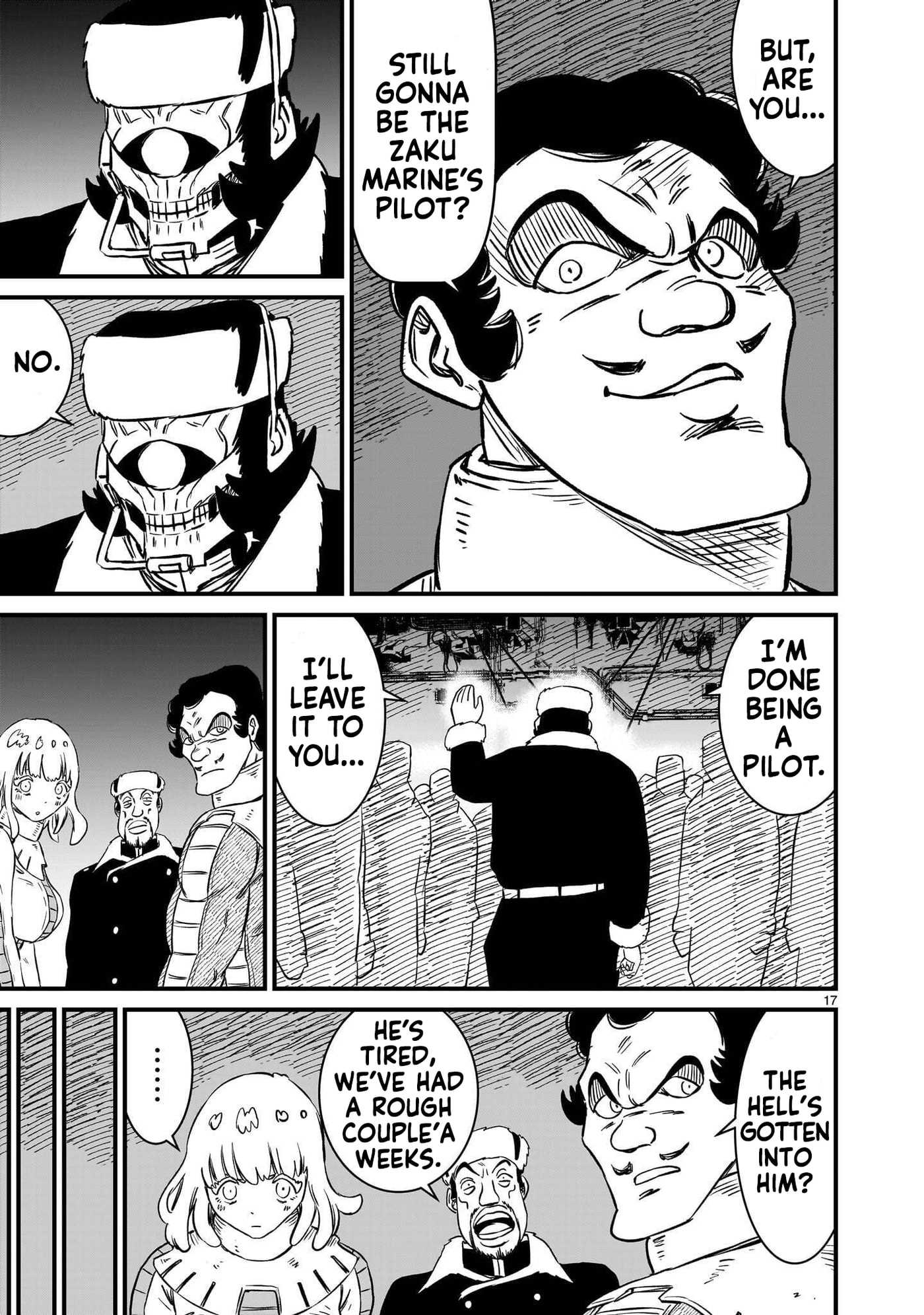 Kidou Senshi Gundam: Flanagan Boon Senki Chapter 37 page 17 - 