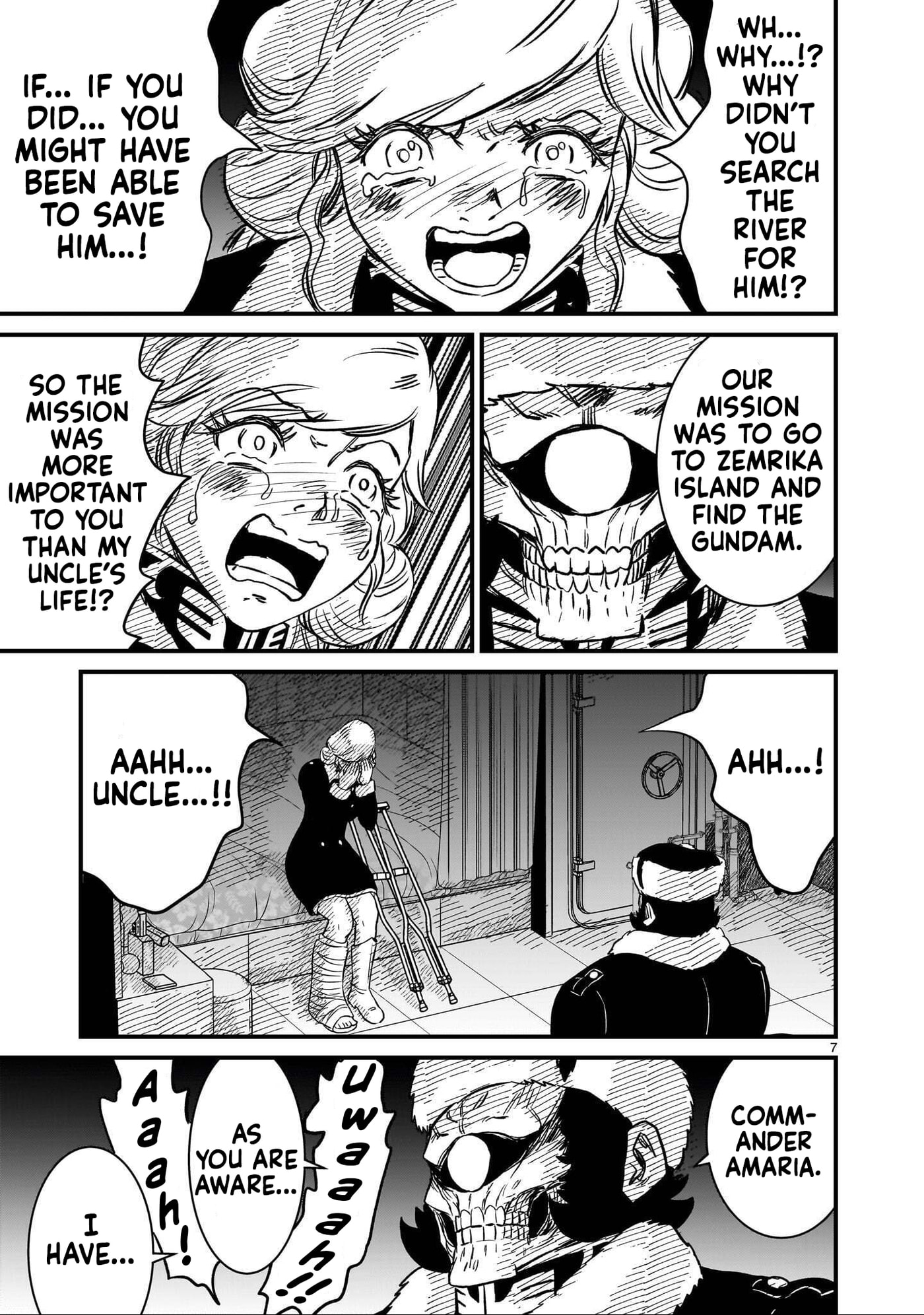 Kidou Senshi Gundam: Flanagan Boon Senki Chapter 37 page 7 - 