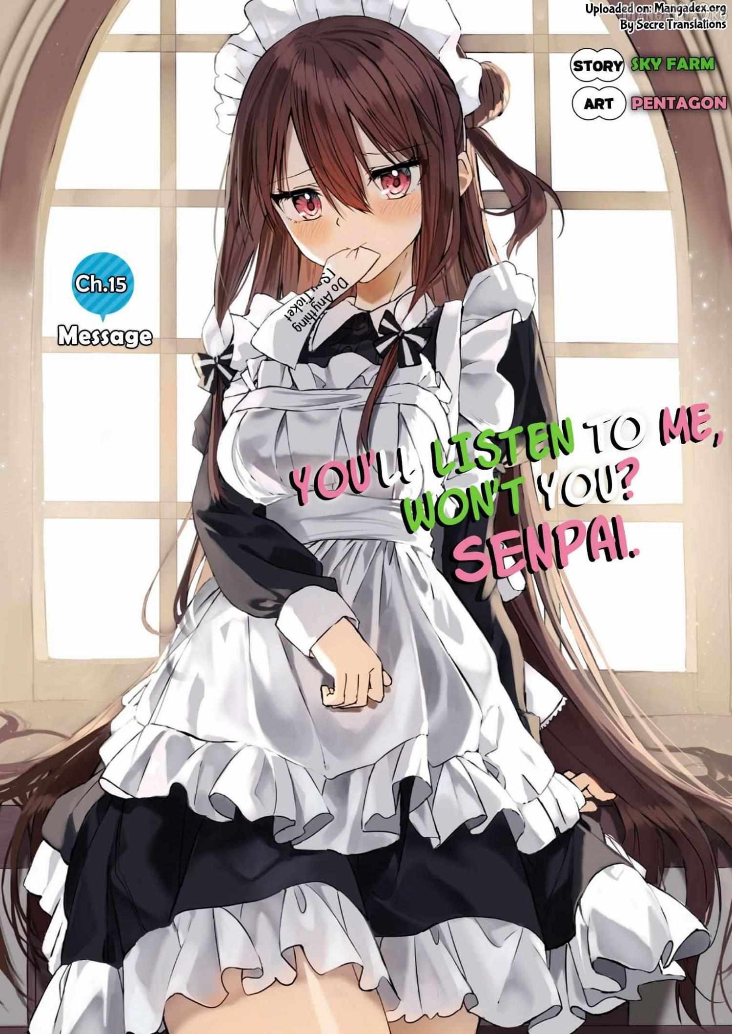 Kiite kuremasu yo ne? Senpai Chapter 15 page 1 - 