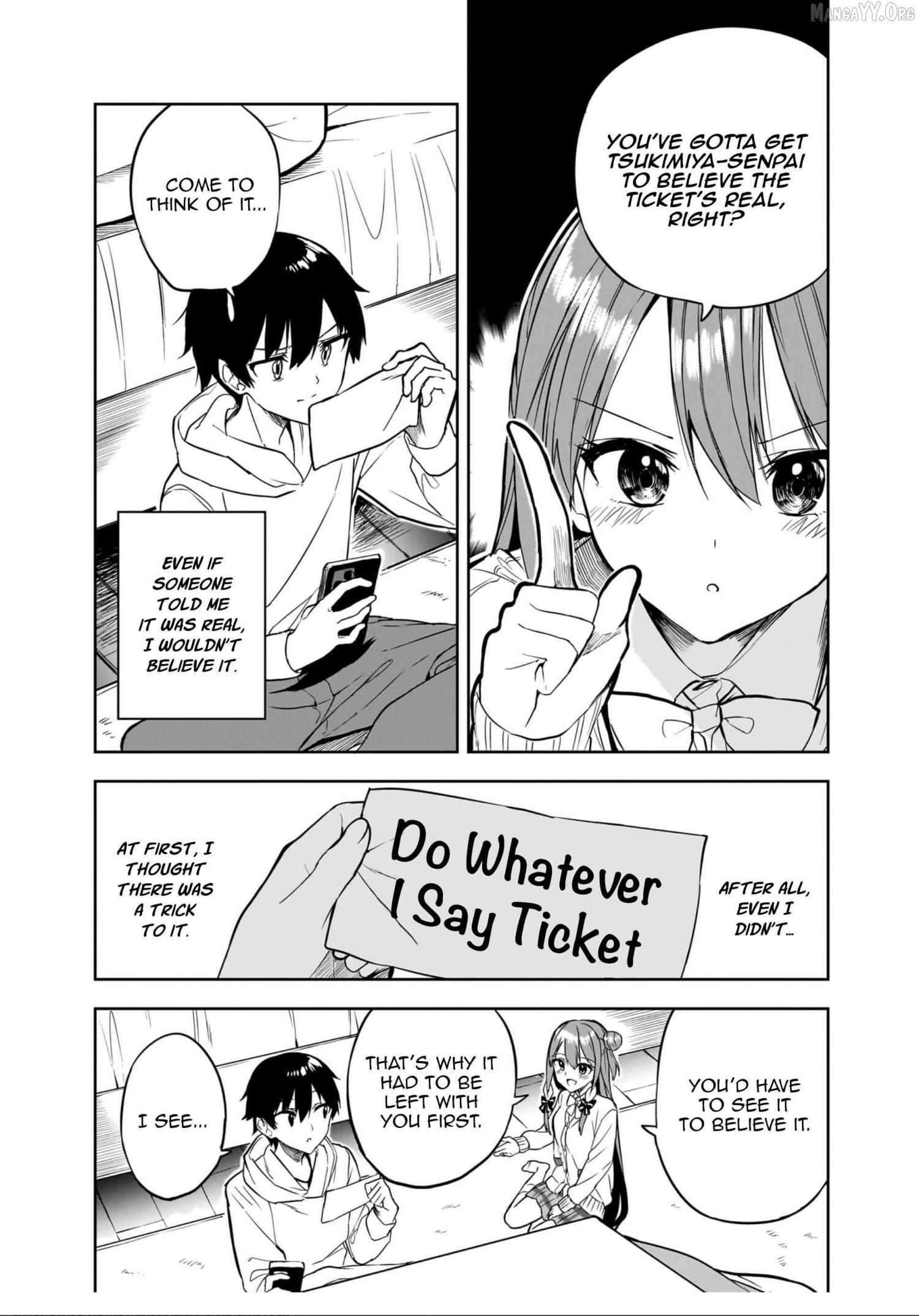Kiite kuremasu yo ne? Senpai Chapter 15 page 10 - 