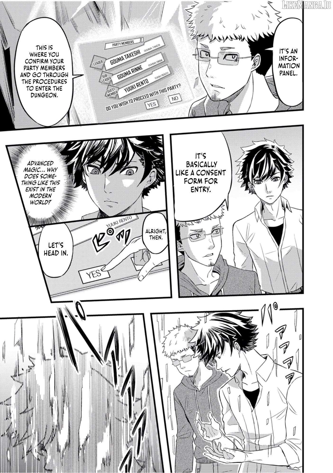 Kikaku-gai no Danjon Kouryaku-sha, Jitsu wa Isekai Kaeri no Moto Yuusha Chapter 1 page 22 - 