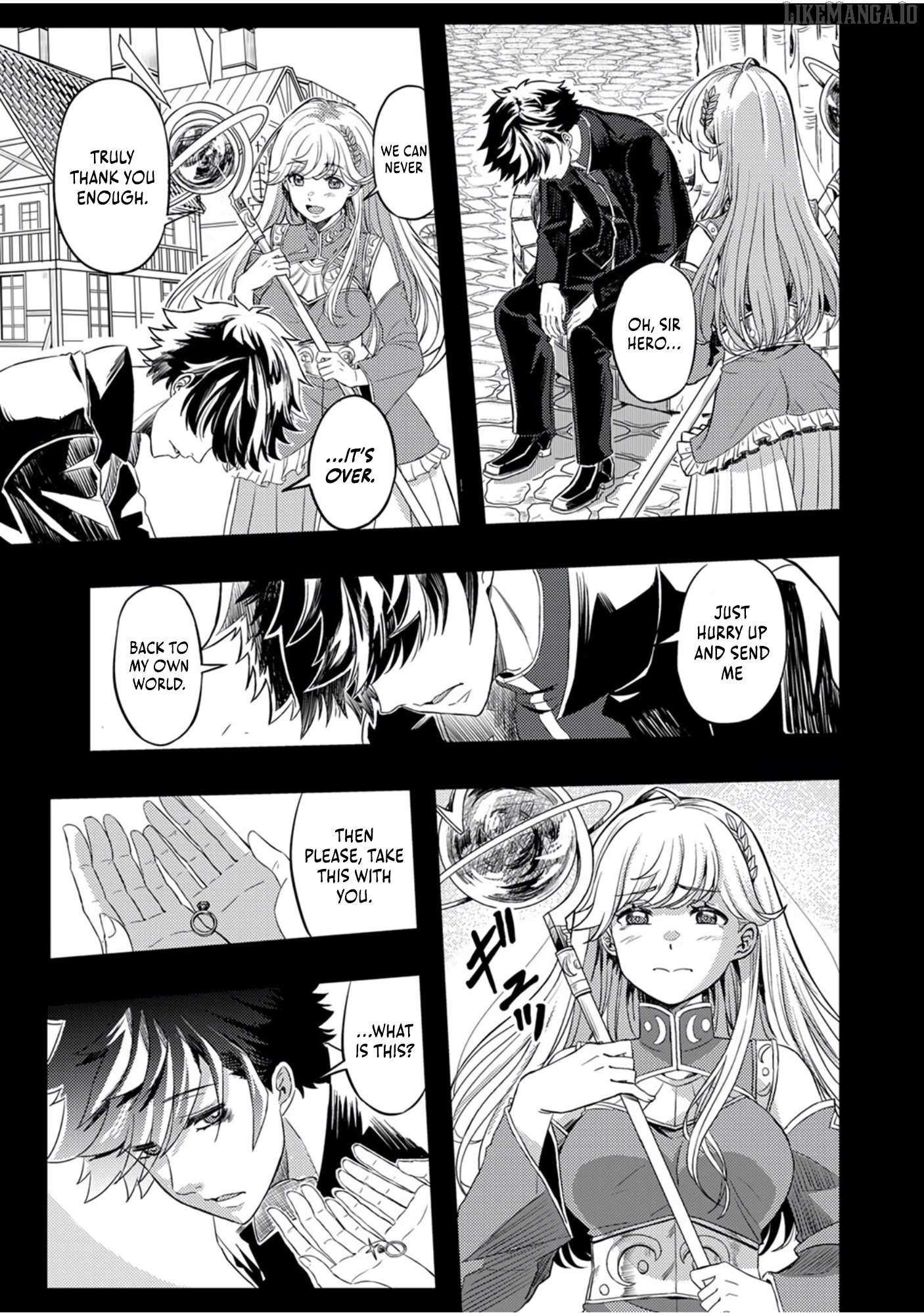 Kikaku-gai no Danjon Kouryaku-sha, Jitsu wa Isekai Kaeri no Moto Yuusha Chapter 1 page 10 - 