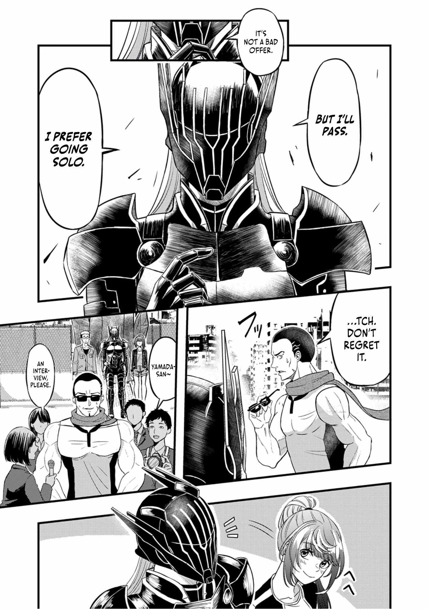 Kikaku-gai no Danjon Kouryaku-sha, Jitsu wa Isekai Kaeri no Moto Yuusha Chapter 3 page 13 - 