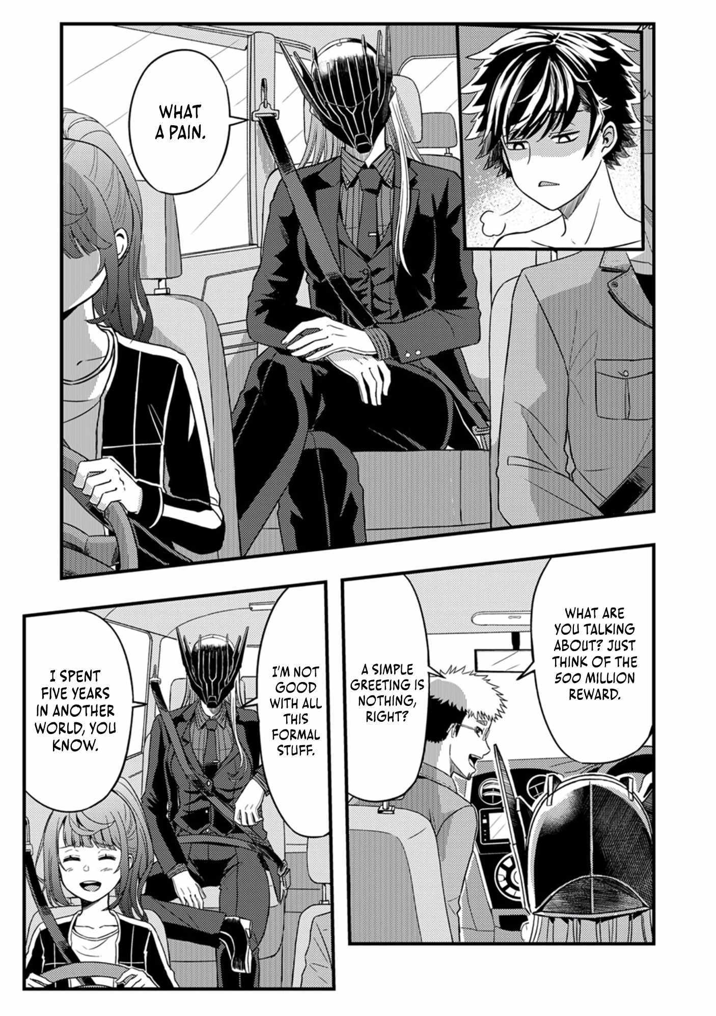 Kikaku-gai no Danjon Kouryaku-sha, Jitsu wa Isekai Kaeri no Moto Yuusha Chapter 4 page 8 - 