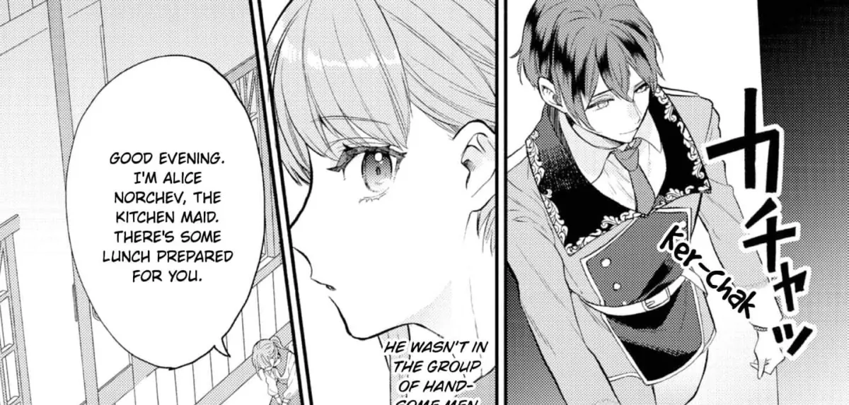 Kikan Gentei, Daishi Kishidan no Kitchen Maid  Kekkon Shitakunai no de Shuushoku shimashita (Official) Chapter 1 page 108 - 