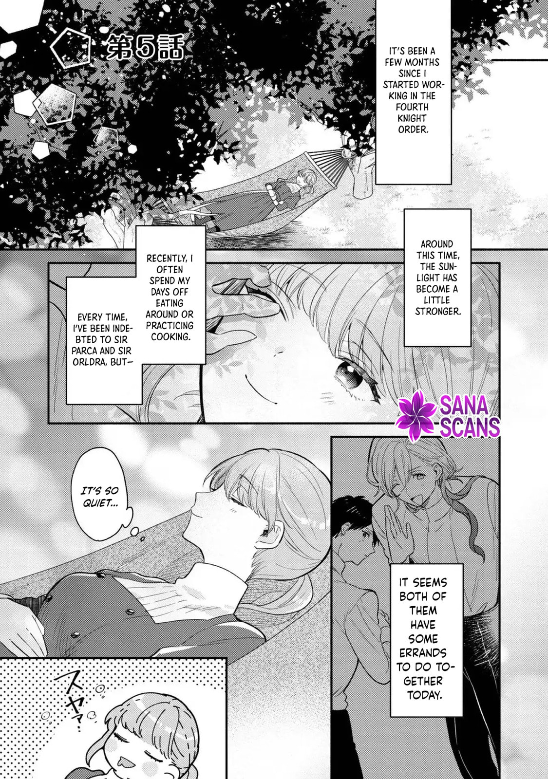 Kikan Gentei, Daishi Kishidan no Kitchen Maid - Kekkon Shitakunai no de Shuushoku shimashita Chapter 5 page 1 - 