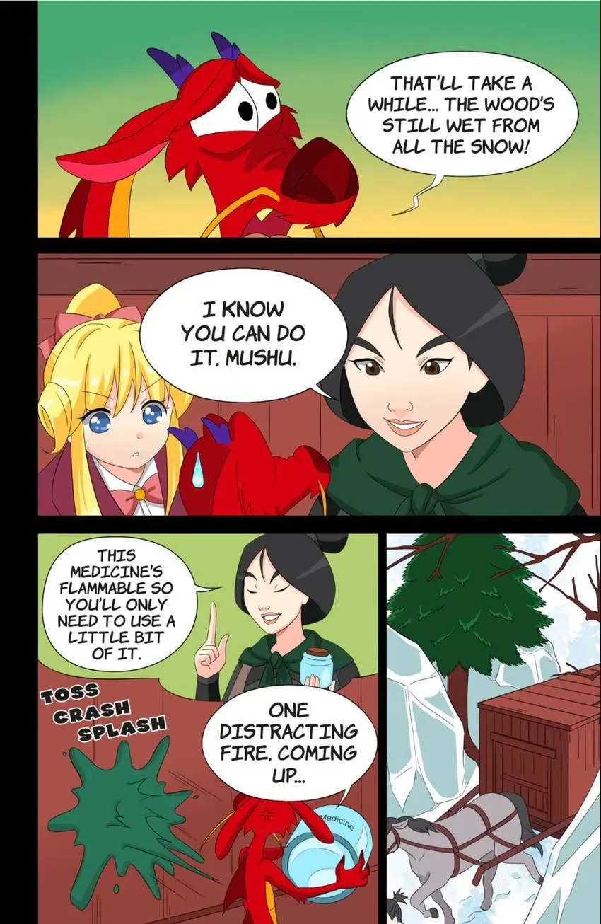 Kilala Princess - Rescue the Village With Mulan! Chapter 3 page 8 - 