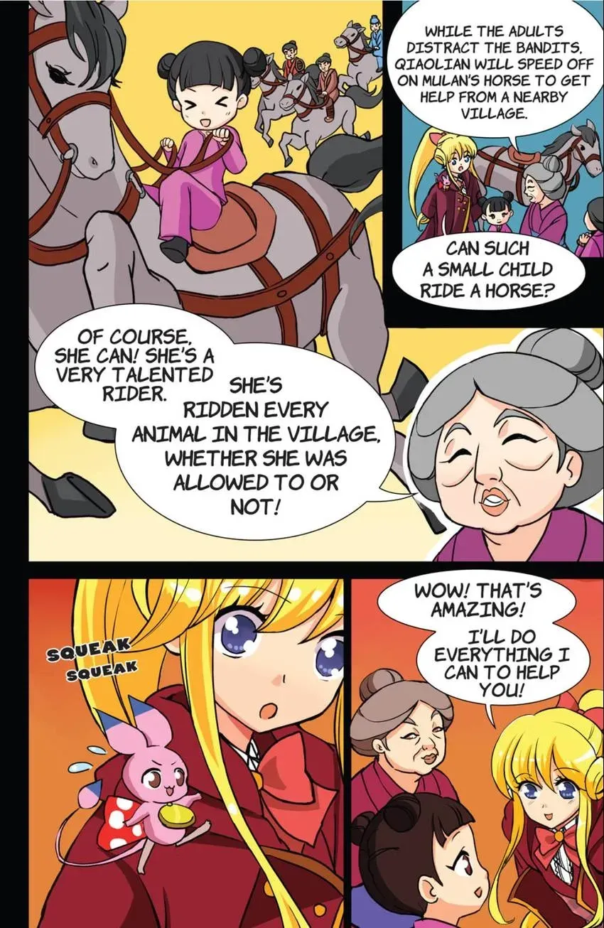 Kilala Princess - Rescue the Village With Mulan! Chapter 4 page 3 - 