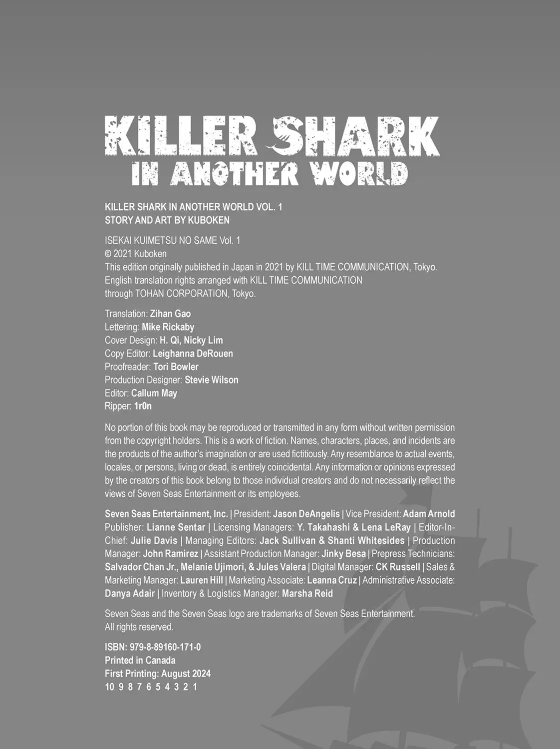 Killer Shark In Another World Chapter 0.1 page 15 - 
