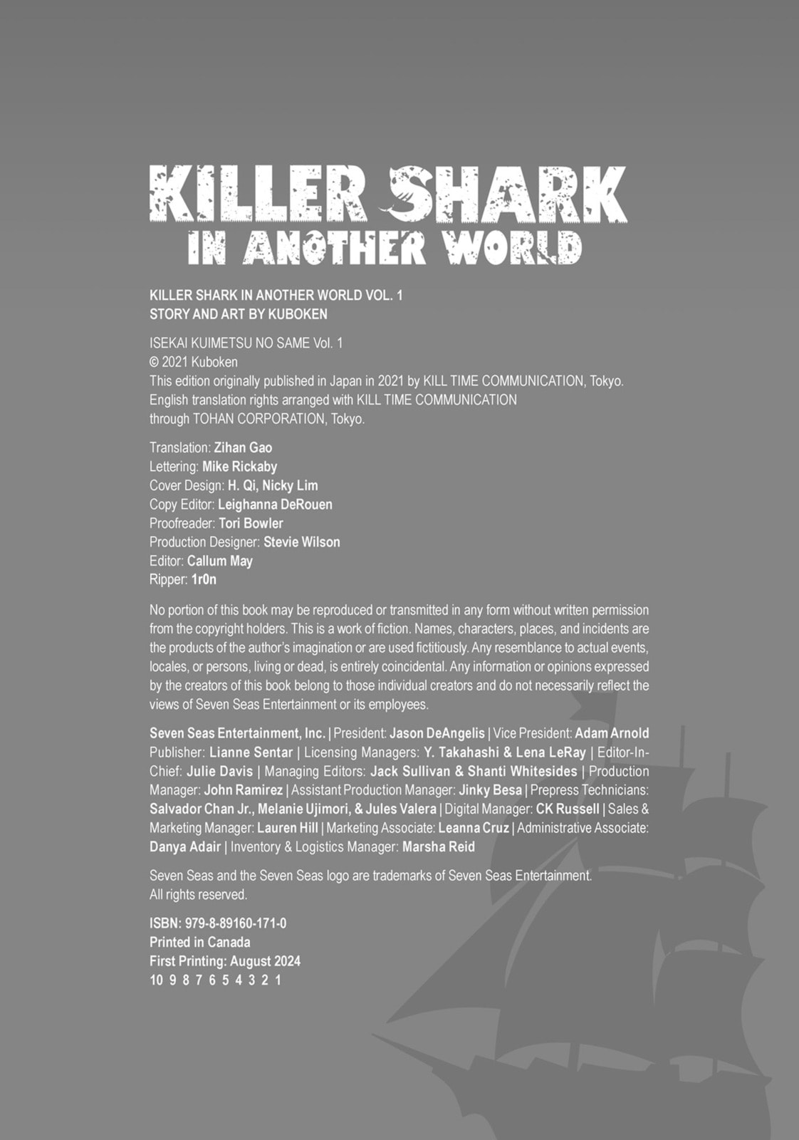 Killer Shark In Another World Chapter 5.1 page 8 - 