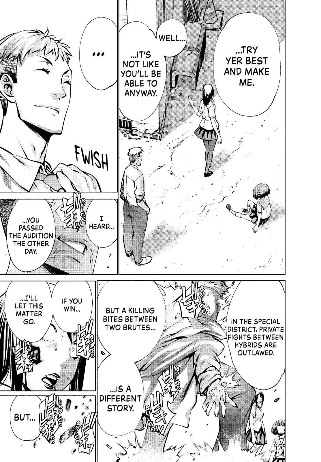 Killing Bites Chapter 1.2 page 3 - 