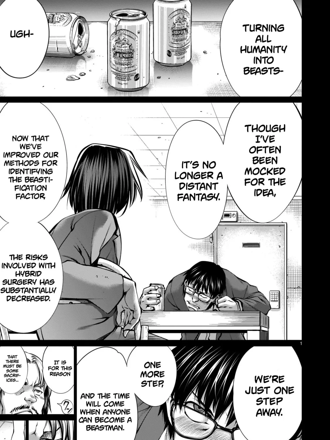 Killing Bites Chapter 100 page 1 - 