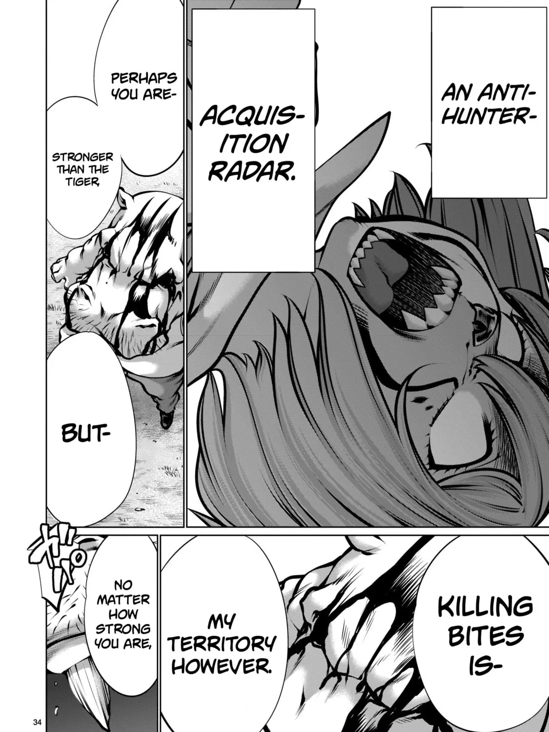Killing Bites Chapter 102 page 57 - 