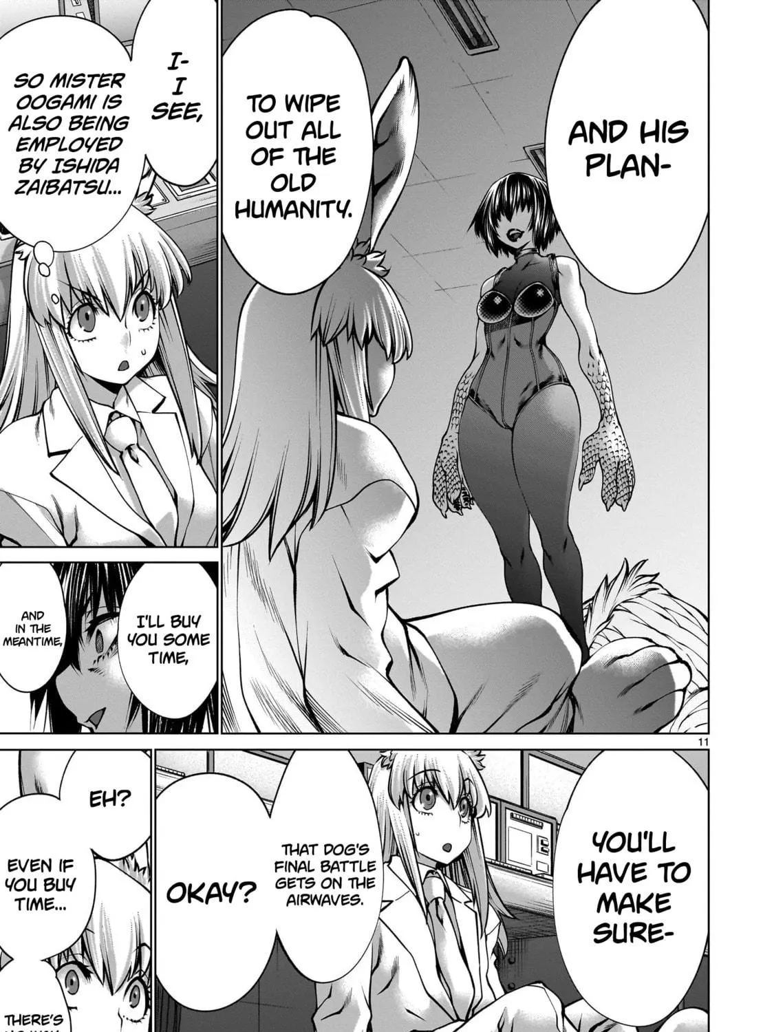 Killing Bites Chapter 122 page 19 - 