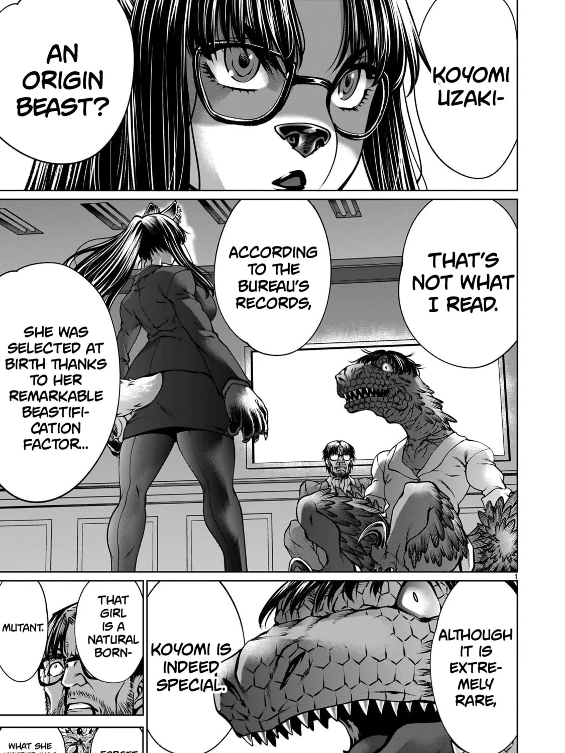 Killing Bites Chapter 129 page 1 - 