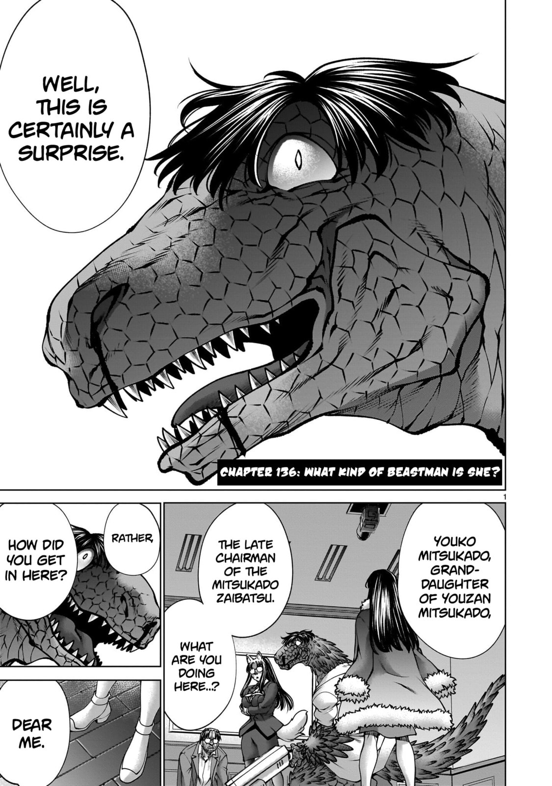 Killing Bites Chapter 136 page 1 - 
