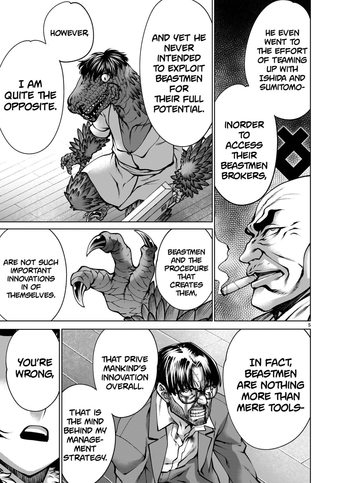 Killing Bites Chapter 136 page 5 - 