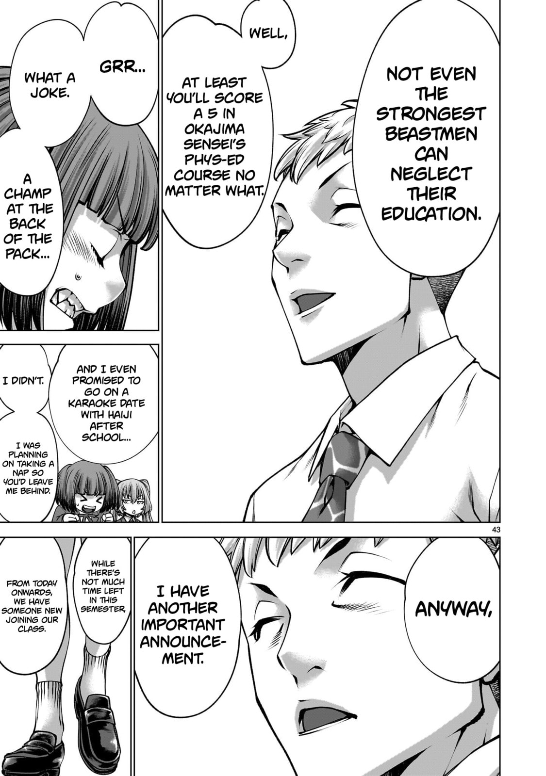 Killing Bites Chapter 137 page 39 - 