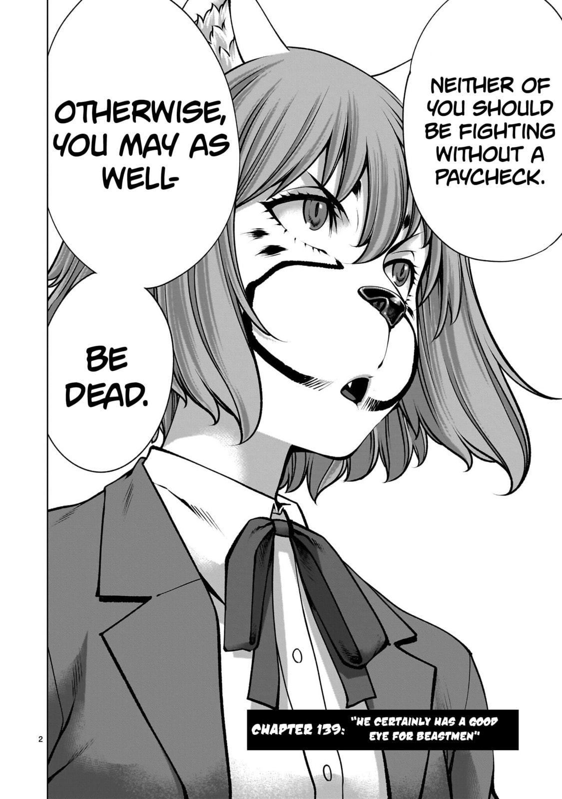 Killing Bites Chapter 139 page 2 - 