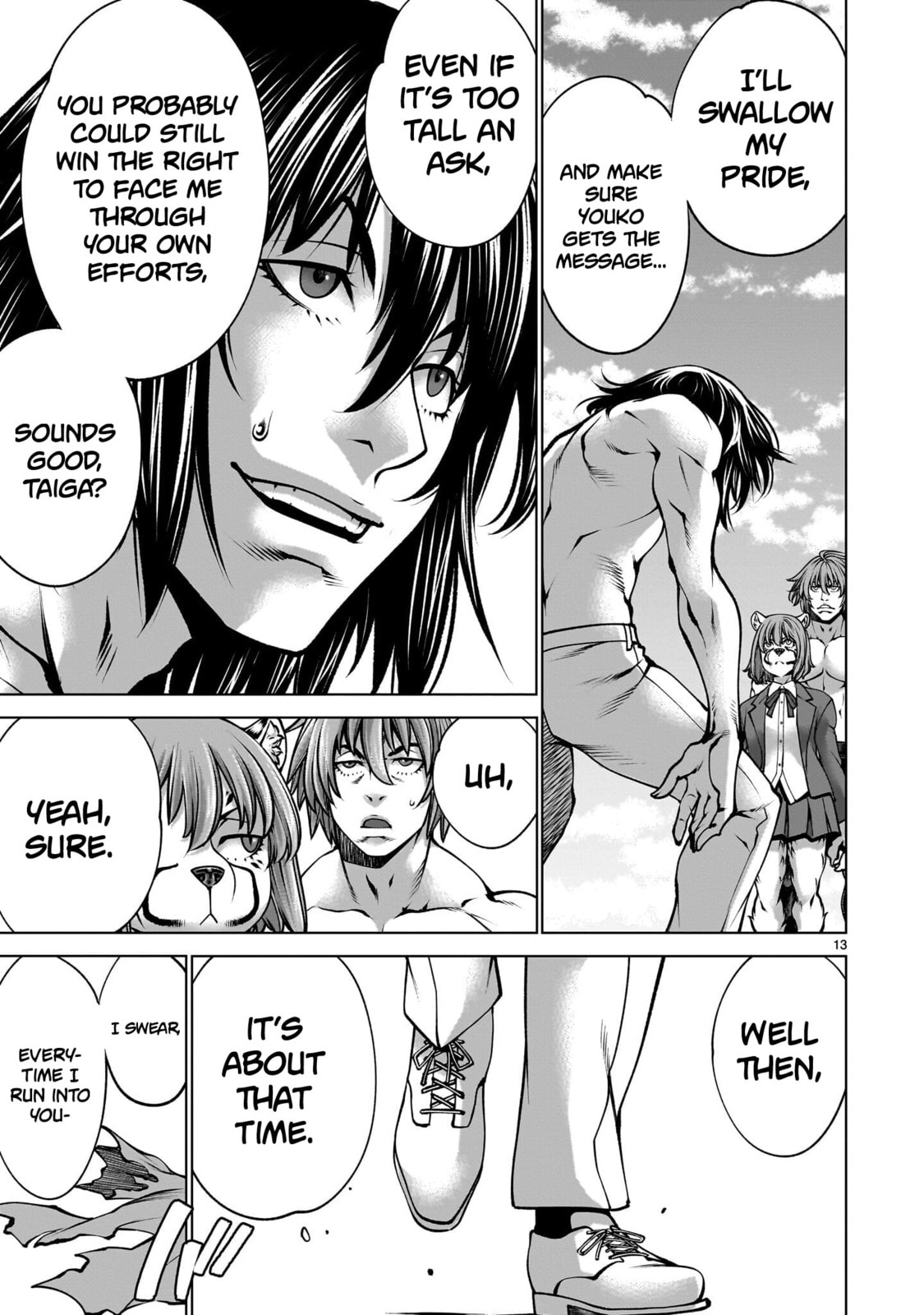 Killing Bites Chapter 139 page 13 - 