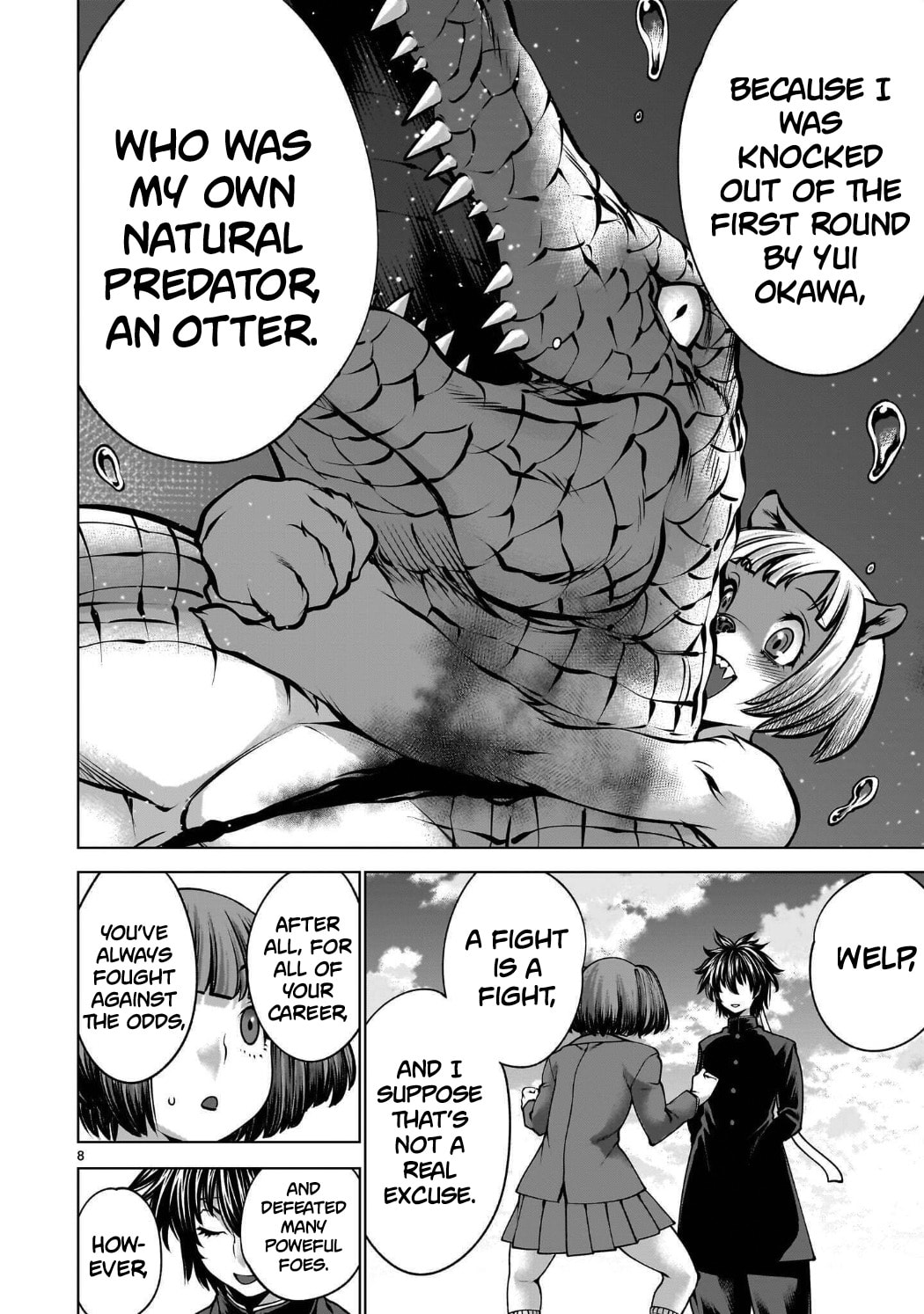 Killing Bites Chapter 141 page 8 - 
