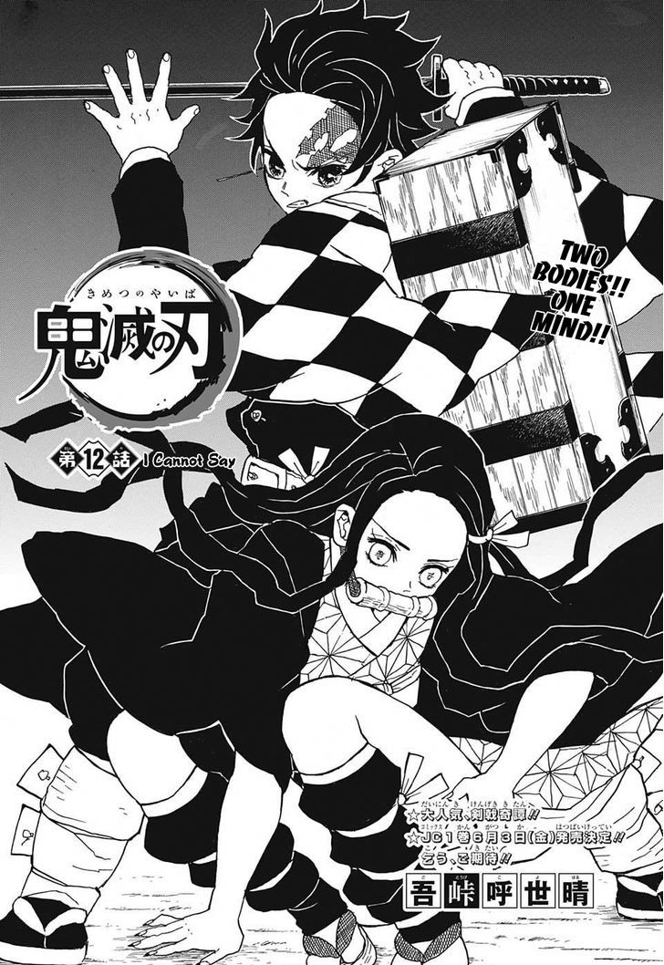 Kimetsu No Yaiba Chapter 12 page 1 - 