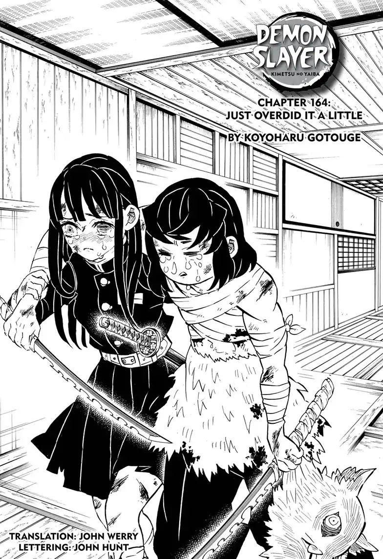 Kimetsu No Yaiba Chapter 164 page 1 - 