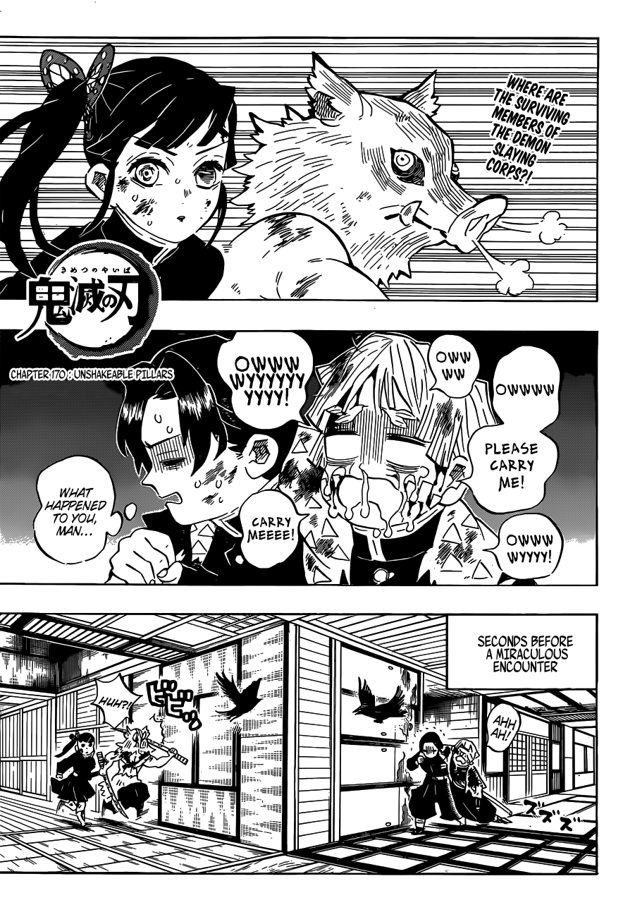 Kimetsu No Yaiba Chapter 170 page 1 - 