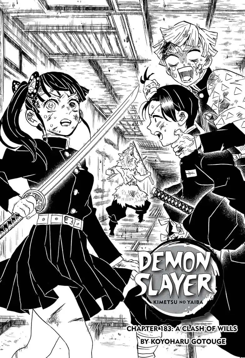 Kimetsu No Yaiba Chapter 183 page 1 - 