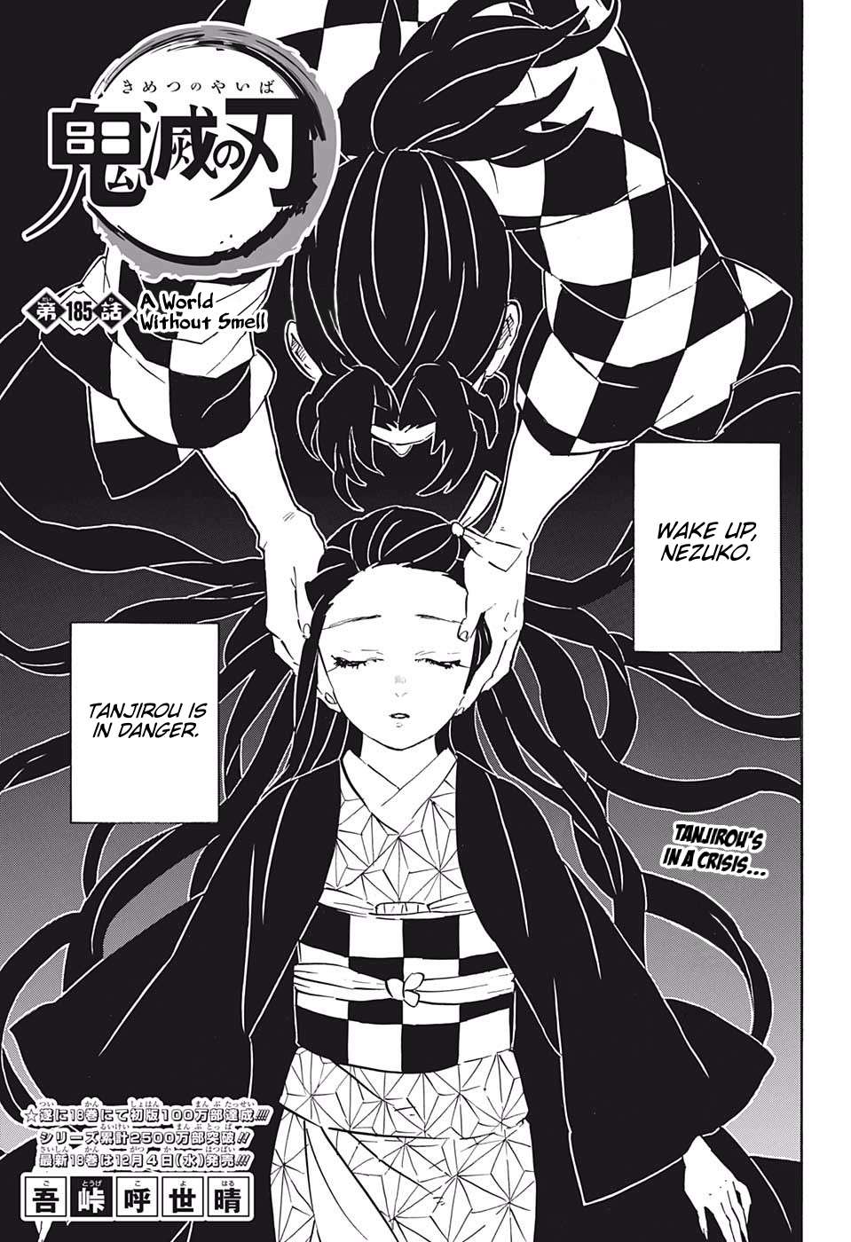 Kimetsu No Yaiba Chapter 185 page 1 - 