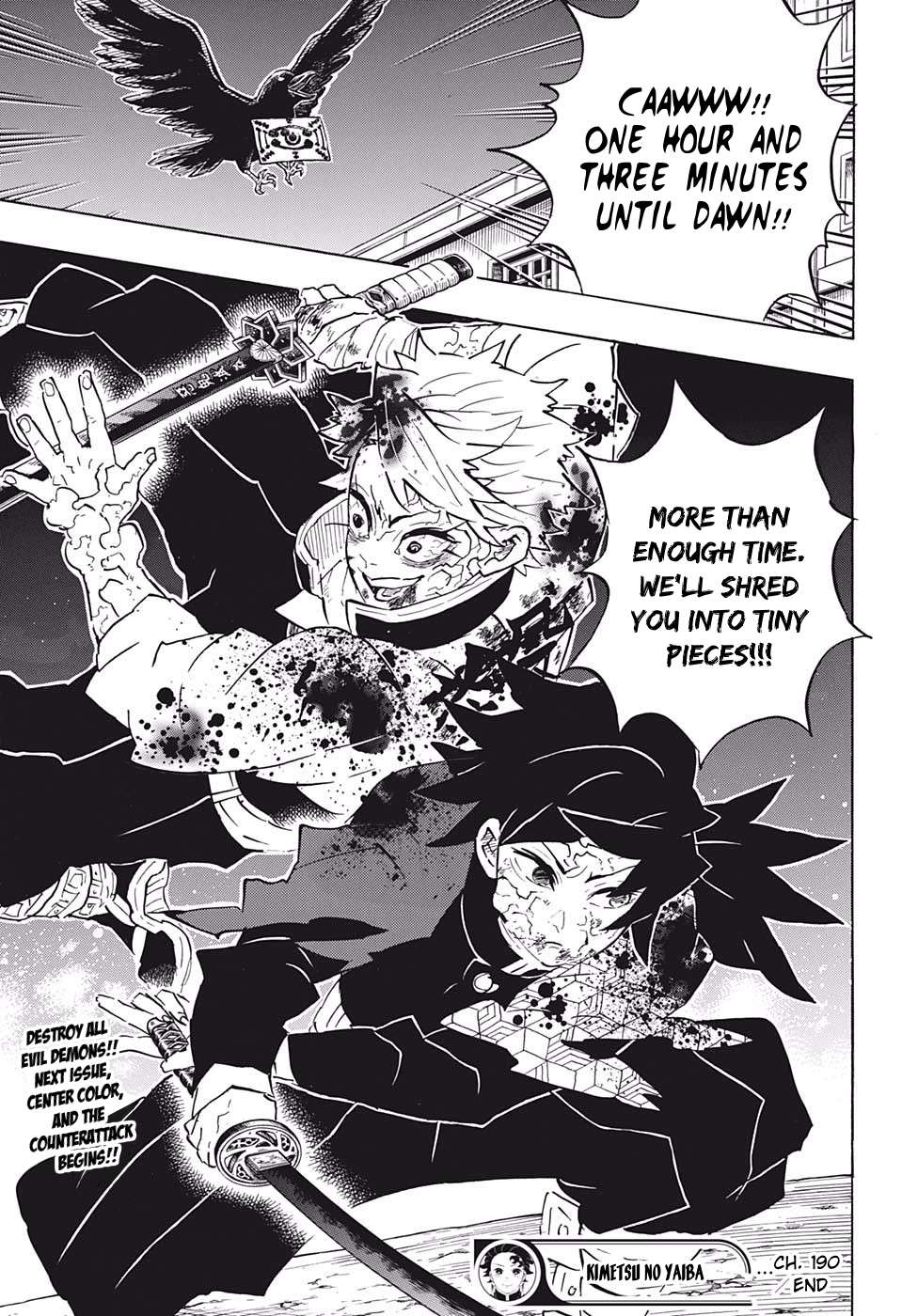 Kimetsu No Yaiba Chapter 190 page 19 - 